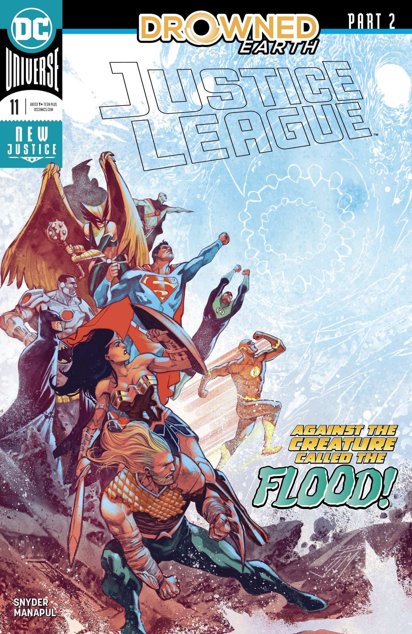 JUSTICE LEAGUE 11 DROWNED EARTH